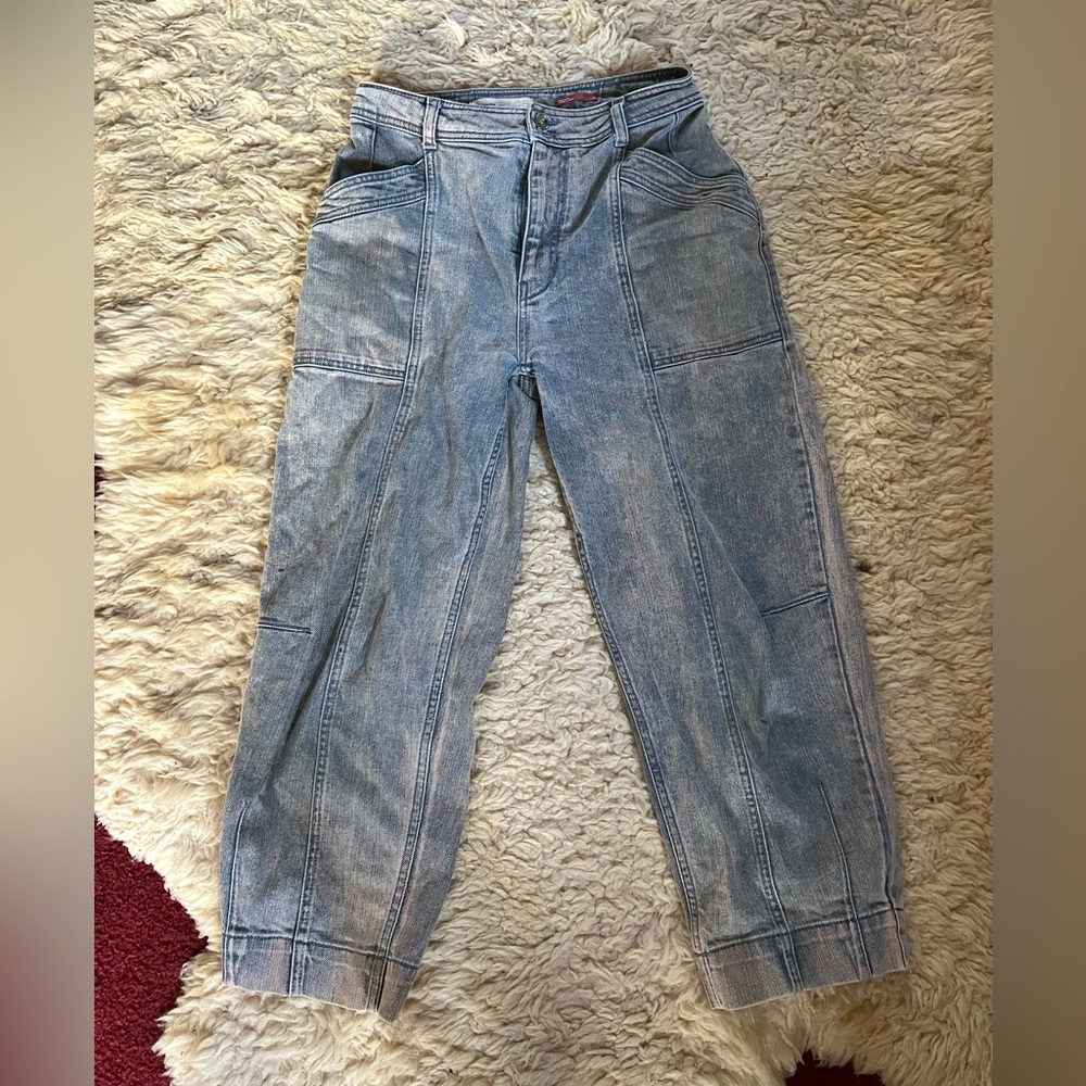 Anthropologie barrel jeans